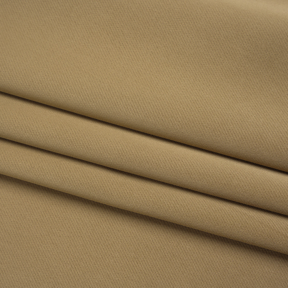 Soft Double Face Polyester Twill - Tan - Viola Collection