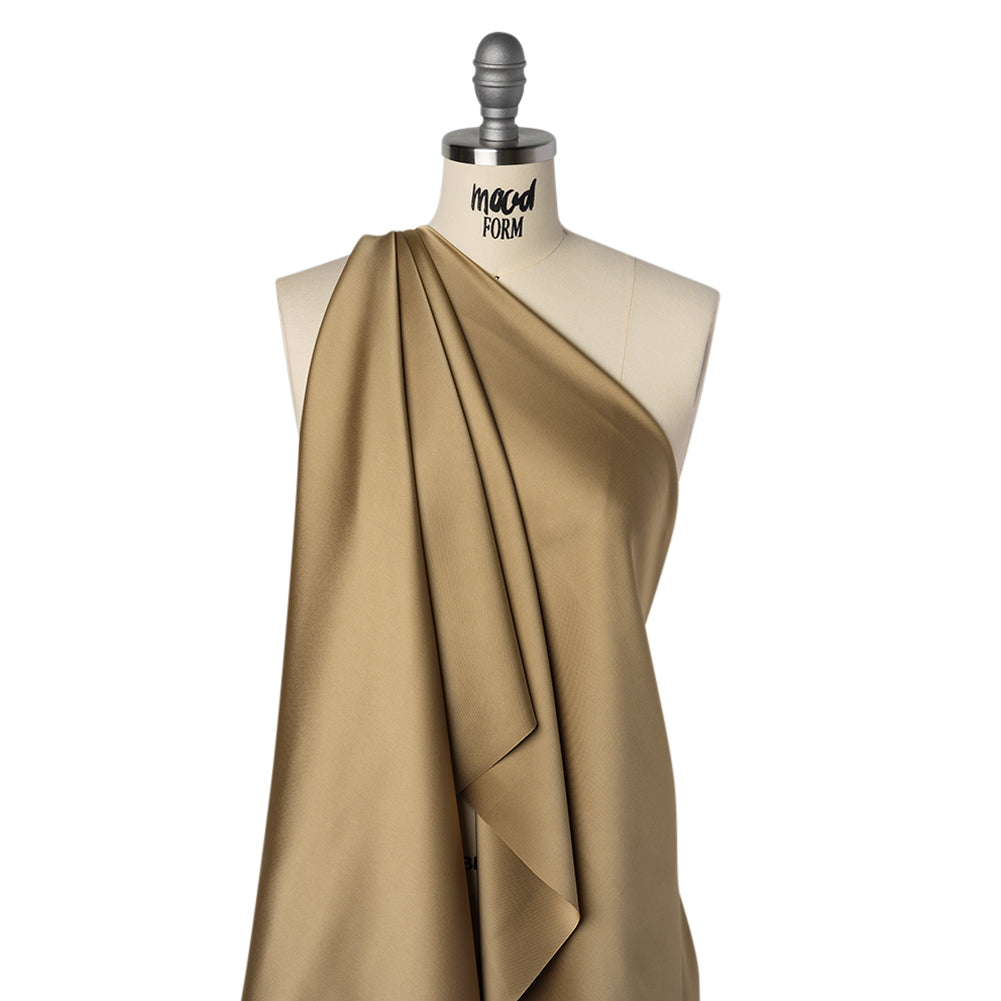 Soft Double Face Polyester Twill - Tan - Viola Collection