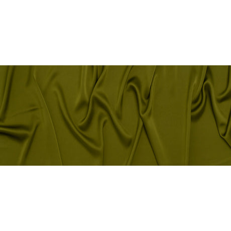 Soft Double Face Polyester Twill - Pesto Green - Viola Collection