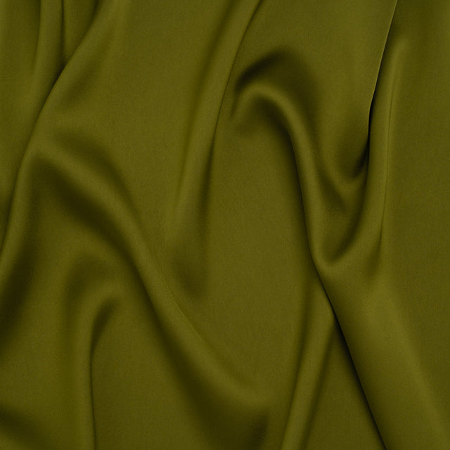 Soft Double Face Polyester Twill - Pesto Green - Viola Collection