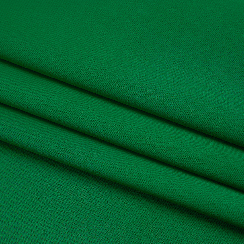 Soft Double Face Polyester Twill - Kelly Green - Viola Collection