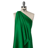 Soft Double Face Polyester Twill - Kelly Green - Viola Collection