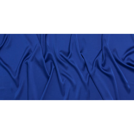 Soft Double Face Polyester Twill - Cobalt Blue - Viola Collection