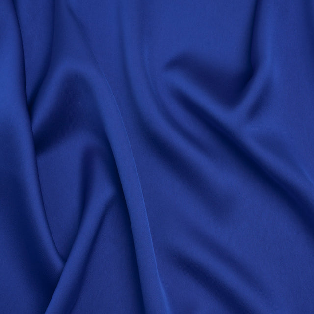 Soft Double Face Polyester Twill - Cobalt Blue - Viola Collection