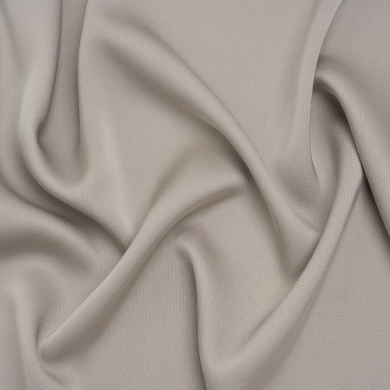 Soft Double Face Polyester Twill - Mushroom Gray - Viola Collection