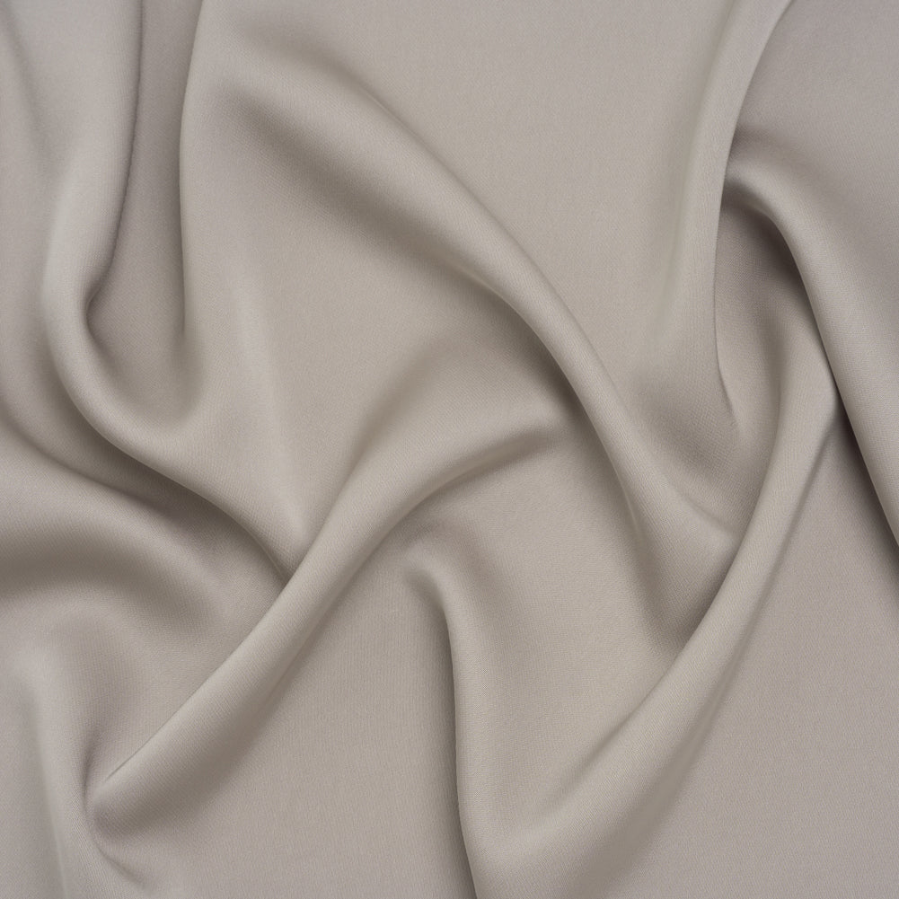 Soft Double Face Polyester Twill - Mushroom Gray - Viola Collection