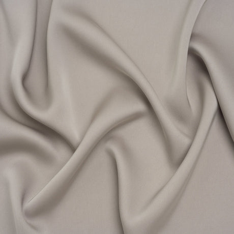 Soft Double Face Polyester Twill - Mushroom Gray - Viola Collection