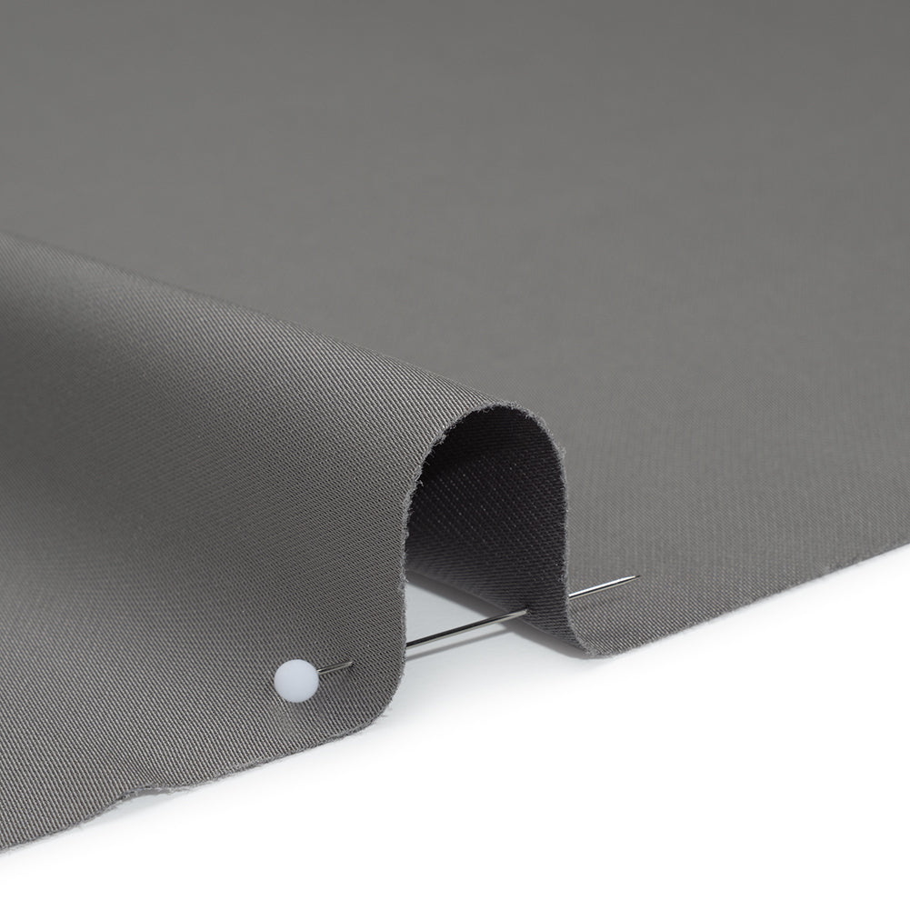 Soft Double Face Polyester Twill - Gray - Viola Collection