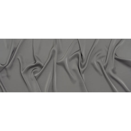 Soft Double Face Polyester Twill - Gray - Viola Collection