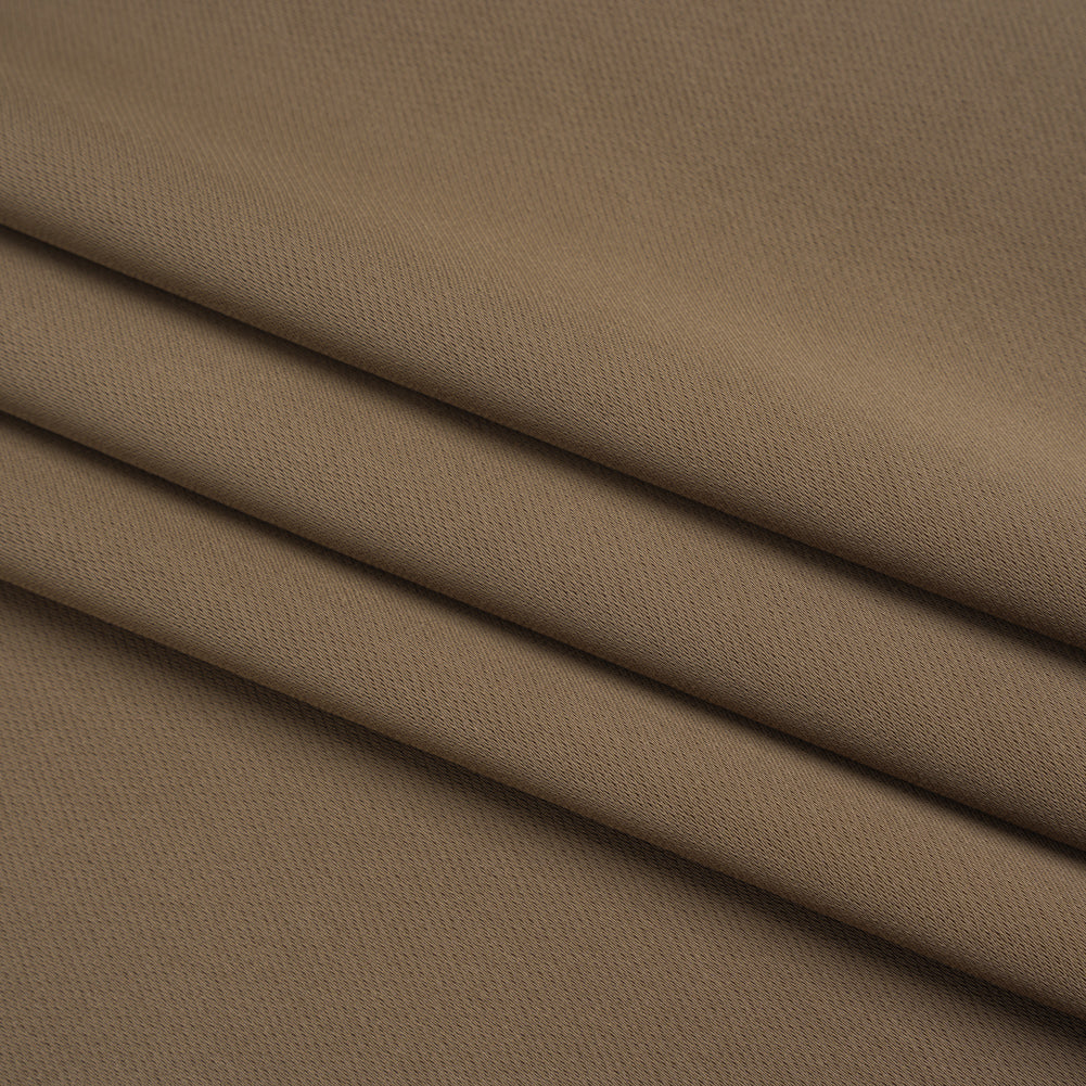 Soft Double Face Polyester Twill - Taupe - Viola Collection
