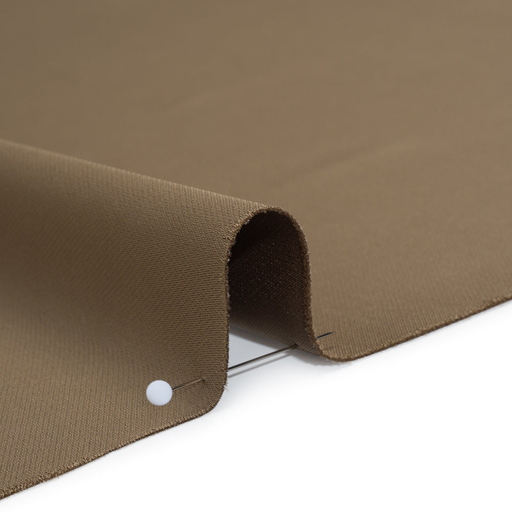 Soft Double Face Polyester Twill - Taupe - Viola Collection