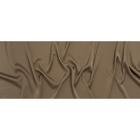 Soft Double Face Polyester Twill - Taupe - Viola Collection