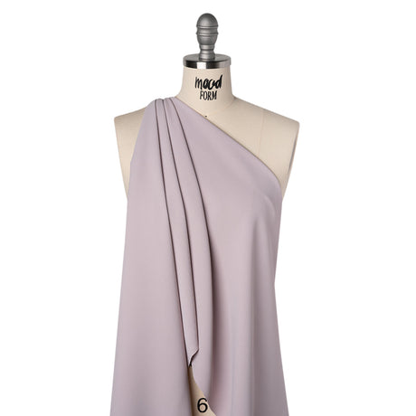 Soft Lightweight Polyester Gabardine - Pale Lavender - Stefanie Collection