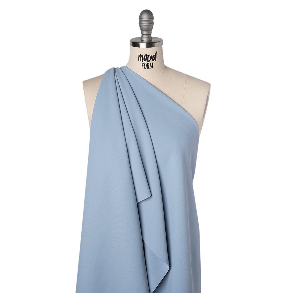 Soft Lightweight Polyester Gabardine - Baby Blue - Stefanie Collection