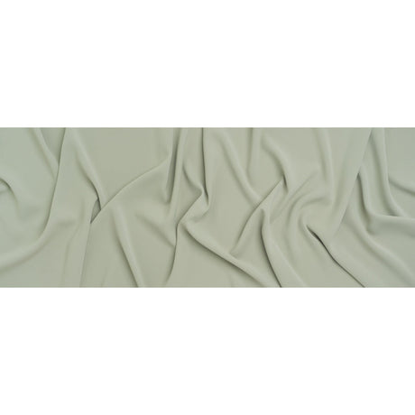 Soft Lightweight Polyester Gabardine - Light Sage Green - Stefanie Collection