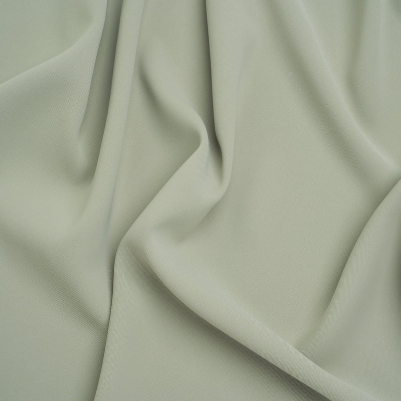 Soft Lightweight Polyester Gabardine - Light Sage Green - Stefanie Collection