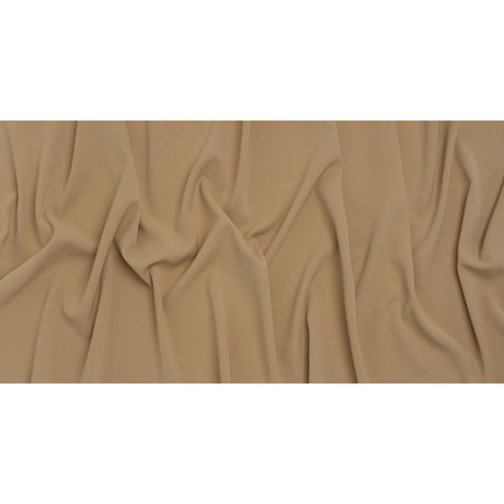 Soft Lightweight Polyester Gabardine - Nude - Stefanie Collection
