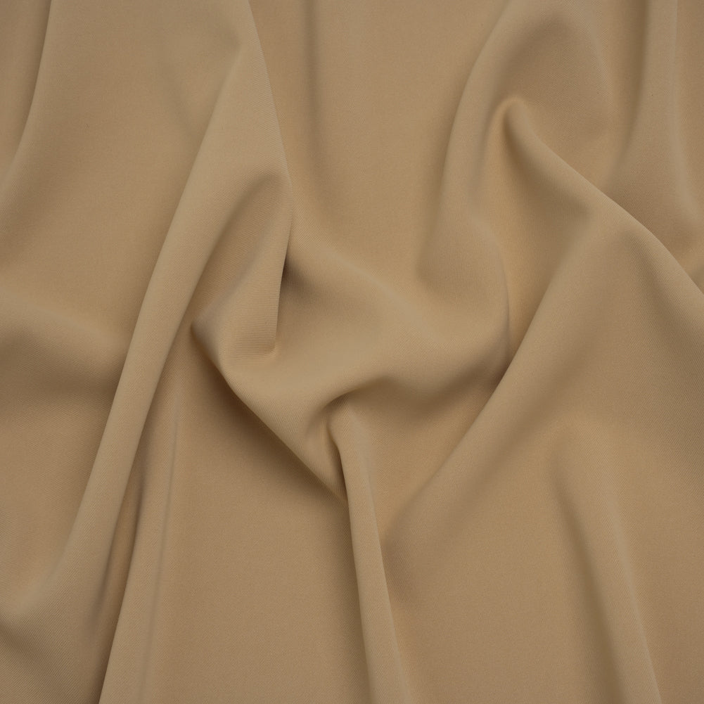 Soft Lightweight Polyester Gabardine - Nude - Stefanie Collection