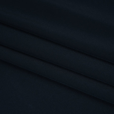 Soft Lightweight Polyester Gabardine - Midnight Navy - Stefanie Collection