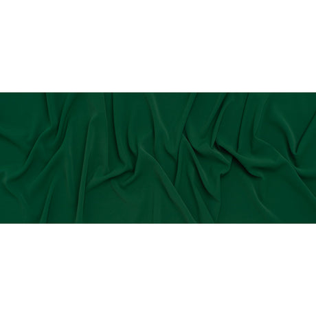 Soft Lightweight Polyester Gabardine - Emerald Green - Stefanie Collection