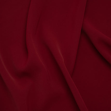 Soft Lightweight Polyester Gabardine - Red - Stefanie Collection