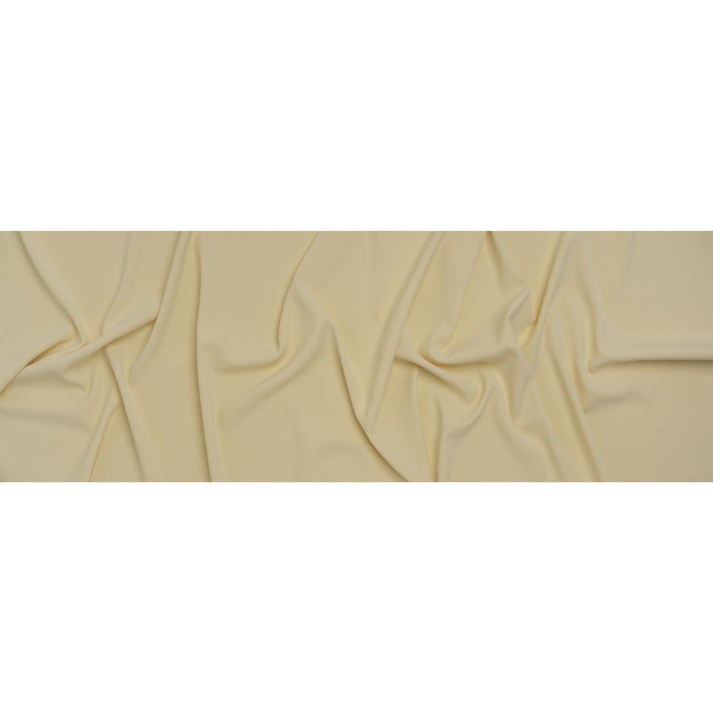 Soft Lightweight Polyester Gabardine - Pale Yellow - Stefanie Collection