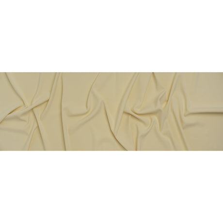 Soft Lightweight Polyester Gabardine - Pale Yellow - Stefanie Collection