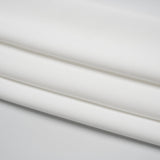 Soft Lightweight Polyester Gabardine - White - Stefanie Collection