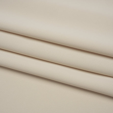 Soft Lightweight Polyester Gabardine - Ivory - Stefanie Collection