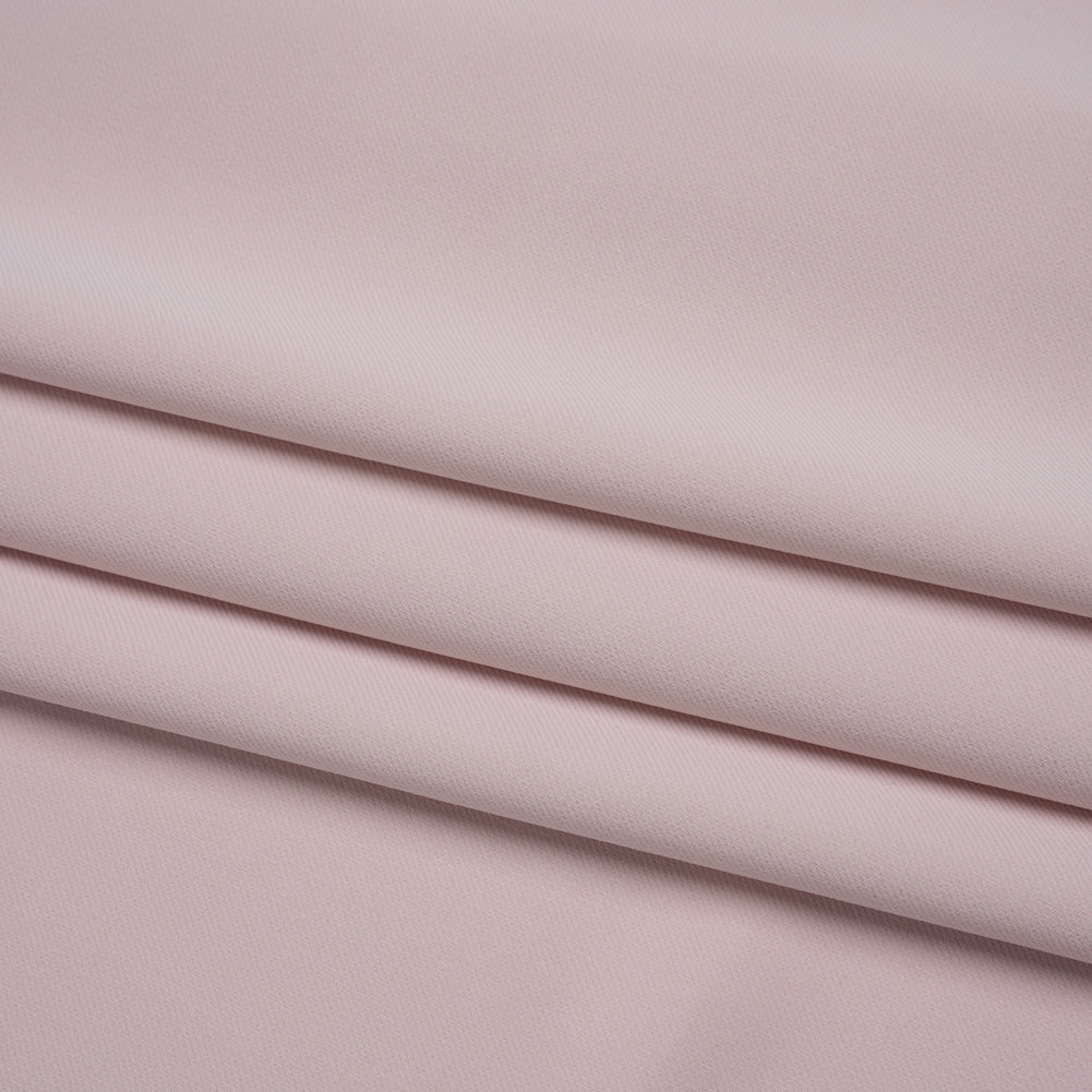 Soft Lightweight Polyester Gabardine - Pale Rose - Stefanie Collection