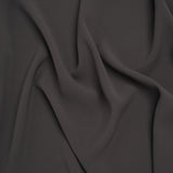 Soft Lightweight Polyester Gabardine - Charcoal - Stefanie Collection