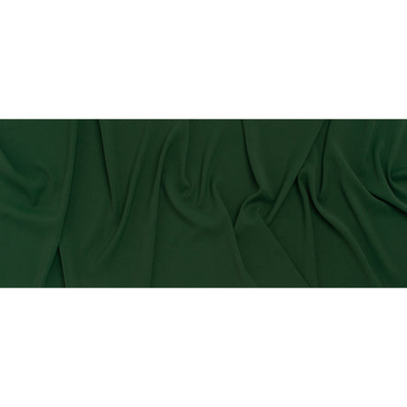 Soft Lightweight Polyester Gabardine - Forest Green - Stefanie Collection