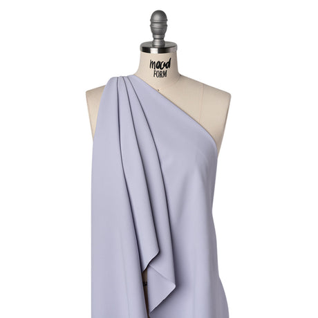Soft Lightweight Polyester Gabardine - Lavender Fog - Stefanie Collection
