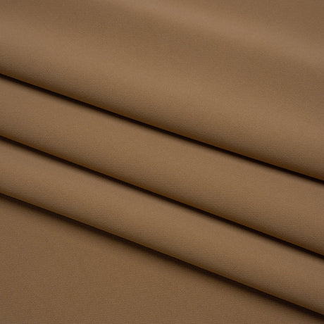 Soft Lightweight Polyester Gabardine - Tan - Stefanie Collection