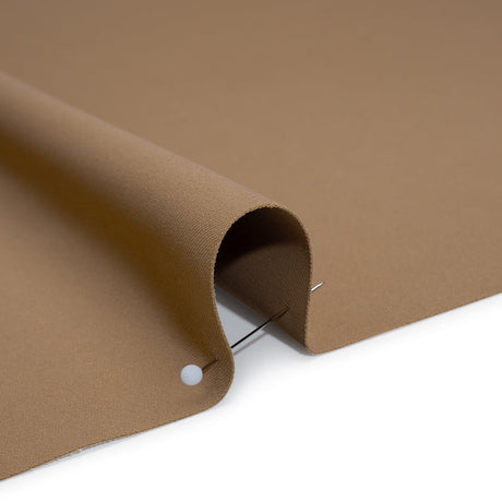Soft Lightweight Polyester Gabardine - Tan - Stefanie Collection