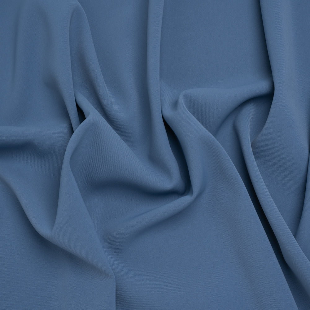 Soft Lightweight Polyester Gabardine - Country Blue - Stefanie Collection