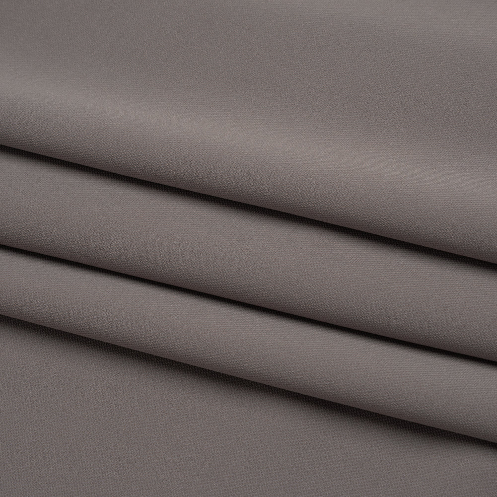 Soft Lightweight Polyester Gabardine - Gray - Stefanie Collection