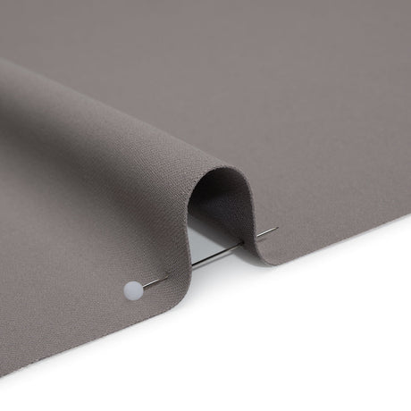 Soft Lightweight Polyester Gabardine - Gray - Stefanie Collection