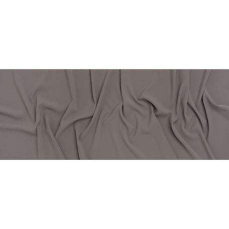 Soft Lightweight Polyester Gabardine - Gray - Stefanie Collection