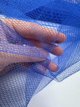 Polyamide Mesh Fabric Blue