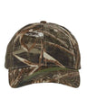 Solid Front Camo Back Cap