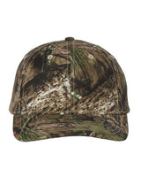 Solid Front Camo Back Cap