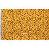 Polyester Satin - Chartreuse, Pale Orange and White Floral - Mood Exclusive Petal Confetti Print