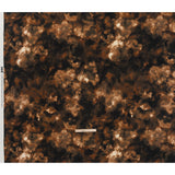Linen and Rayon Woven - Brown and Black Abstract Splashes - Mood Exclusive Mocha Mist Print