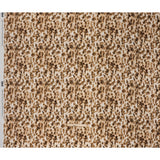 Slubbed Gauzy Cotton Woven - Cream, Brown and Black Abstracted Animal Spots - Mood Exclusive Safari Samba Print