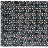 Crinkled Cotton Gauzy Woven - Pink, Yellow and Navy Fruit and Flowers in Frames - Mood Exclusive Summer Medley Print