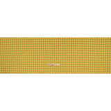 Lightweight Linen Woven - Bright Yellow, Orange and Lime Green Plaid