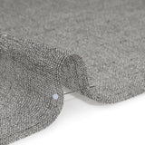 Two-Tone Metallic Linen Scrim - Black, White and Silver