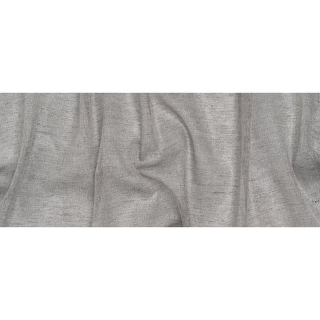Two-Tone Metallic Linen Scrim - Black, White and Silver
