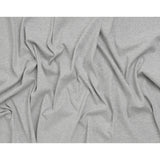 Stretch Cotton 2x2 Rib Knit - Heathered Gray - Deadstock